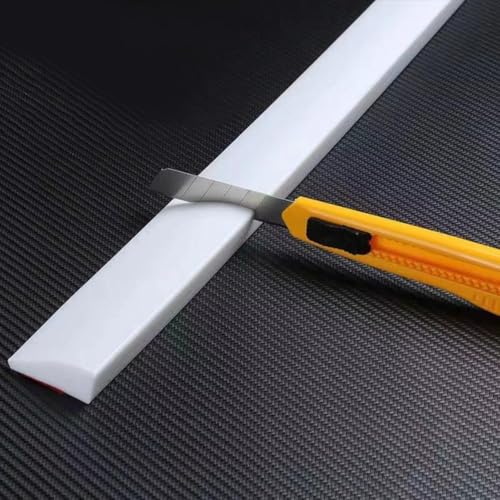 Silikon-Schwellenrampe für Kehrroboter, rutschfest, Steigung, Kletterstreifen für Wasserbarrieren (weiß) von BlesConi