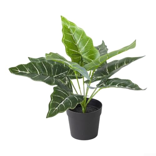 Simulierte Topfpflanze mit realistischen Blättern für Desktop oder Regal Dekoration (D) von BlesConi