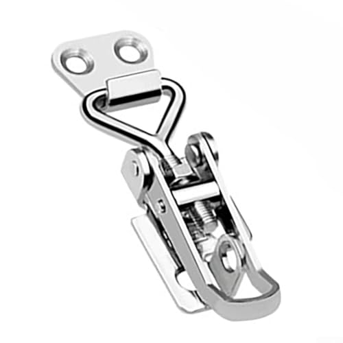Spiegelpolierter Edelstahl Hasp Riegel für Schränke und Aufbewahrungsboxen Spiegelpolierter Edelstahl Hasp Riegel für Schränke und Aufbewahrungsboxen von BlesConi