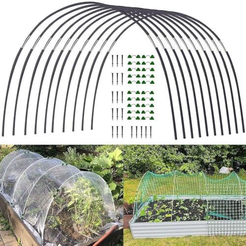 Starke und zuverlässige Pflanzentunnel aus Fiberglas, ideal für Gartenarbeiten zu Hause (3) von BlesConi