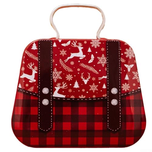 Stylische Keksbox aus Metall für den Urlaub, zum Aufbewahren von Plätzchen und anderen Leckereien (E) von BlesConi