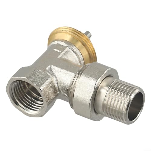 Thermostat-Regelventil aus Messing, Größen DN15/DN20, M30 x 1 5 mm Gewinde, selbstregulierend für optimale Temperaturanpassung (DN15) von BlesConi