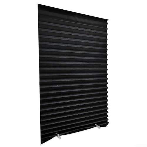 Tragbare Verdunkelungsvorhänge mit Selbstfunktion, maßgeschneiderte Rollos zur Verbesserung der Büroumgebungen (60 x 180 cm) von BlesConi
