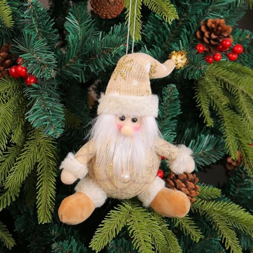 Urlaubsdekoration mit Weihnachtsmann-Puppe für Weihnachtsbaum und saisonale Dekoration, Akzent für Tischplatte und festliche Heimgebrauch Urlaubsdekoration mit Weihnachtsmann-Puppe für Weihnachtsbaum und saisonale Dekoration, Akzent für Tischplatte und festliche Heimgebrauch von BlesConi