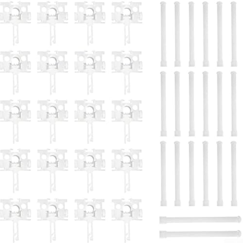 Vertikale Jalousien-Teile-Set mit Stangenhaken und Dichtung für zuverlässige Befestigung und Wartung von vertikalen Jalousien von BlesConi