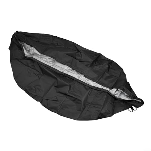 Wasserabweisende, runde Feuerabdeckung für Grill, leicht zu reinigen und sichere Passform (86 x 36 cm) von BlesConi