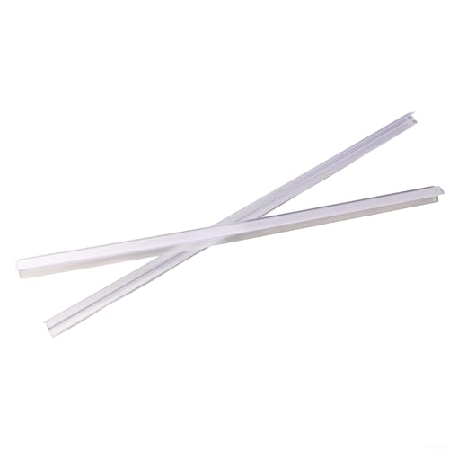 Wasserabweiserdichtung für Duschtüren, 50 cm, 2 Stück Ersatzstreifen für effektive Auslaufschutz (8 mm) von BlesConi