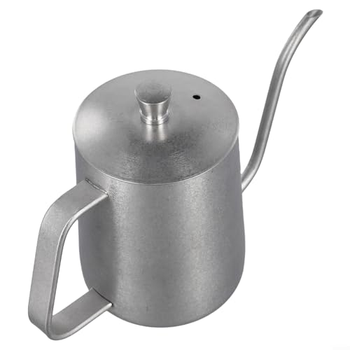 Wasserkocher mit Schwanenhals-Auslauf für präzises Kaffeebrühen, aus Edelstahl für sicheren Gebrauch (Vintage 600 ml) von BlesConi