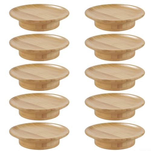 Wine Enthusiast's Choice Holzbrett mit integriertem Weinglas-Design für Veranstaltungen (10 Stück/L) von BlesConi