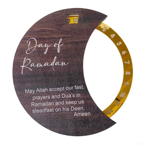 Wunderschöner Countdown-Kalender aus Holz und Acryl, drehbar, 20 cm Wunderschöner Countdown-Kalender aus Holz und Acryl, drehbar, 20 cm von BlesConi