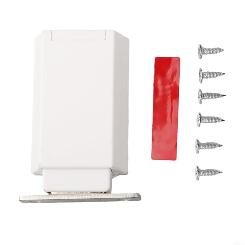 Zuverlässige, robuste magnetische Türschnäpper zum Öffnen verbessern die Zugänglichkeit in Ihrem Zuhause (Kunststoff, weiß) von BlesConi