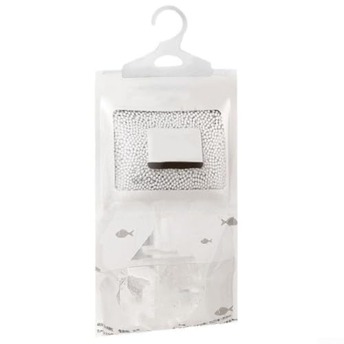 Zweilagiger Kleiderschrank-Luftentfeuchterbeutel, effektiver Feuchtigkeitsabsorber mit Wassersammlung für optimale Feuchtigkeitsregulierung (1 Stück) von BlesConi