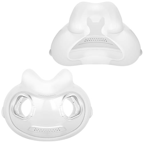 2er-Pack Ersatzkissen für Airfit F30i Mittel, Vollgesichts-Ersatzkissen, angenehme Passform & sichere Abdichtung Ersatzmaterialien, CPAP-Zubehör von BlessEase (M) von BlessEase