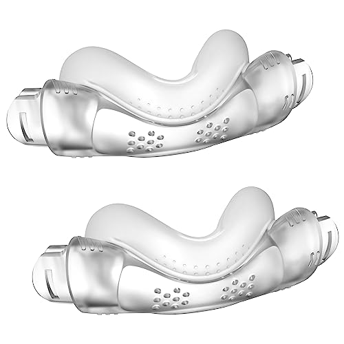 2er-Pack Ersatzkissen für Airfit N30i (S), 2er-Pack alte Version gebogene Nasenpolsterkissen kompatibel mit N30i, weich & komfortabel, Hochwertiges CPAP-Zubehör von BlessEase von BlessEase