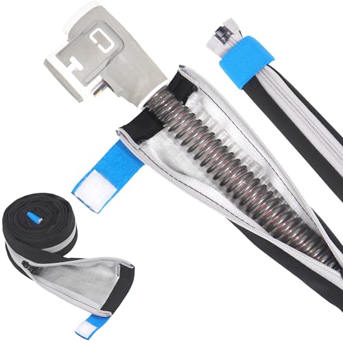 Reißverschluss-Schlauchabdeckung kompatibel für Climate Line Air, 6FT Tubing Wrap, Hochwertiges Material mit Silberionenbeschichtung zur Reduzierung von Kondensation & Regenfällen BlessEase von BlessEase