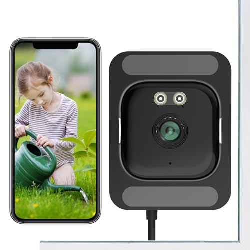 2K Fensterkameras für Heimsicherheit, 2,4 GHz & 5 GHz WiFi Baby / Haustierkamera mit Telefon-APP, BlackLight Color Night Vision Indoor / Outdoor View Camera mit AI Motion Detectio, 2-Wege-Audio, Fenst von BlessFly