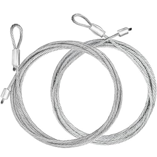 Blesseras Garagentor-Torsionsfeder-Sicherheitskabel/Draht für 3 m hohes Garagentor, Kabellänge 3,5 m, 2 Stück Blesseras Garagentor-Torsionsfeder-Sicherheitskabel/Draht für 3 m hohes Garagentor, Kabellänge 3,5 m, 2 Stück von Blesseras