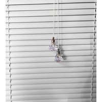 Set Mit 2 Acryl Kristall Diamant Fenster Jalousien Schatten Zieht Fensterdekoration von BlessingLight