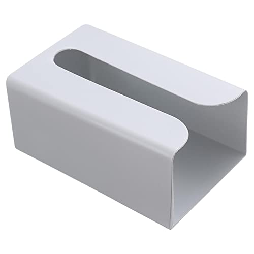 Bletilla Toilettenpapierhalter Wandhalterung,U-förmige Tissues Cube Box Cover - Wandmontierte Toilettenpapierbox mit breiter Öffnung für Badezimmer, Wohnzimmer, Büro, Küche, Gray von Bletilla