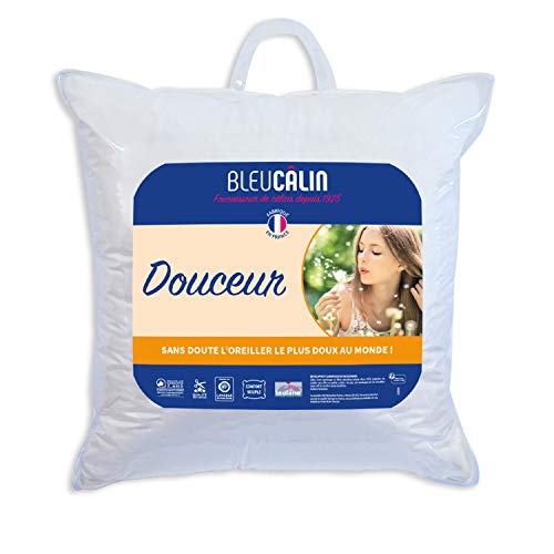 Bleu Calin Oreiller Douceur Blanc 65x65 cm ODDJ von Bleu Calin