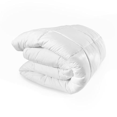 Bleu Câlin Sensation Duvet 2-Personen-Bettdecke, Baumwolle, Weiß, 220x240 cm Bleu Câlin Sensation Duvet 2-Personen-Bettdecke, Baumwolle, Weiß, 220x240 cm von Bleu Calin