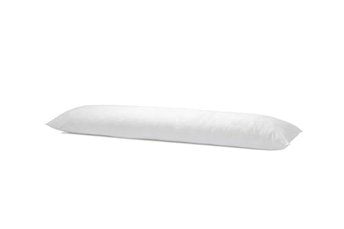 Bleu Calin Flache Nackenrolle aus Memory-Schaum und Polyesterfaser, weiß 160 x 40 cm von Bleu Calin