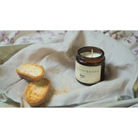 Handgemachte Duftkerze Aus Sojawachs - Gourmetkerze Butterbriocheduft Winter Gourmet von BleuCotonShop