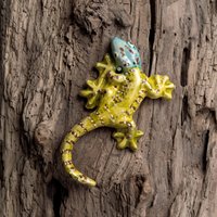 Gecko Nr. 1 Aus Keramik Zum Aufhängen, 12, 5 cm Gecko Nr. 1 Aus Keramik Zum Aufhängen, 12, 5 cm von BleuMediterranee