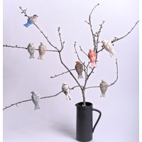 Pastellfarbener Keramikvogel Pastellfarbener Keramikvogel von BleuMediterranee