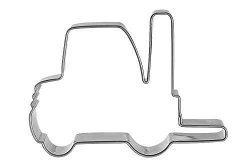 Famous Design Ausstechform Gabelstapler, Edelstahl, Silber, 6.8 x 5 x 1.5 cm Famous Design Ausstechform Gabelstapler, Edelstahl, Silber, 6.8 x 5 x 1.5 cm von Blex