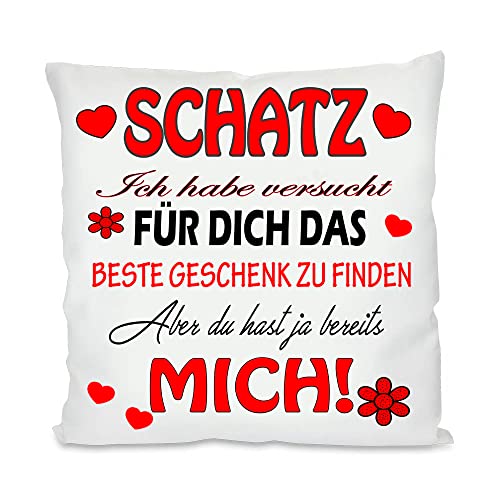 ICH Habe VERSUCHT Finden Kuschelkissen| Eltern Mama, Papa, Tante, Bruder, Schwester | Fotokissen | Motivkissen | bedrucktes Kissen | Kissen (mit Kissenfüllung, Schatzi) von Blickfang