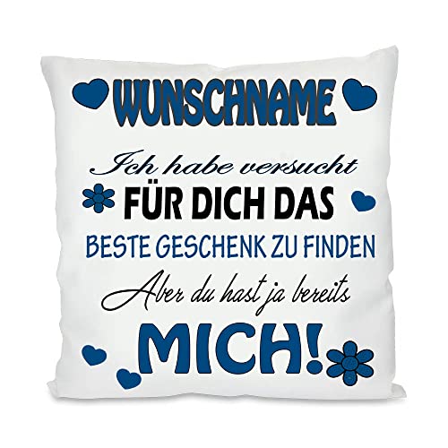 ICH Habe VERSUCHT Finden Kuschelkissen| Eltern Mama, Papa, Tante, Bruder, Schwester | Fotokissen | Motivkissen | bedrucktes Kissen | Kissen (ohne Kissenfüllung, Wunschname) von Blickfang