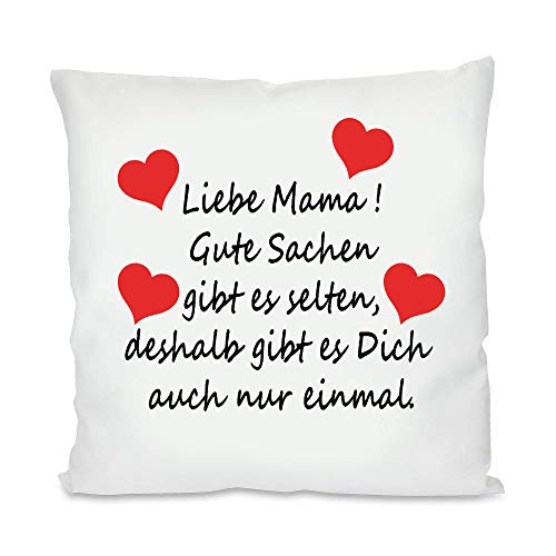 MUTTERTAG GESCHENK | LIEBSTE MAMA | Engel ohne Flügel nennt man Mama | Fotkissen | Motivkissen | bedrucktes Kissen | Geschenk | Baumwolle | Kissen | Kuschelkissen | Motivkissen (mit Kissenfüllung) von Blickfang