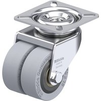 Blickle 106237 LDA-VPA 50K Doppel-Lenkrolle Rad-Durchmesser: 50mm Tragfähigkeit (max.): 80kg 1St. von Blickle