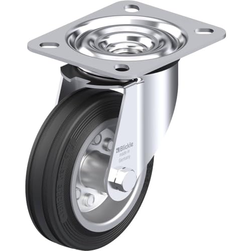 Blickle 280644 LE-VE 100R Lenkrolle Rad-Durchmesser: 100 mm Tragfähigkeit (max.): 70 kg 1 St. von Blickle