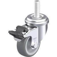 Blickle 437566 LRA-TPA 50G-FI-GS10 Lenkrolle mit Feststeller Rad-Durchmesser: 50mm Tragfähigkeit (m von Blickle