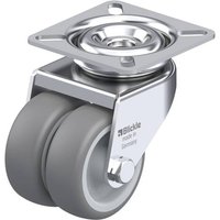 Blickle 555490 LDA-TPA 50G Doppel-Lenkrolle Rad-Durchmesser: 50mm Tragfähigkeit (max.): 80kg 1St. Blickle 555490 LDA-TPA 50G Doppel-Lenkrolle Rad-Durchmesser: 50mm Tragfähigkeit (max.): 80kg 1St. von Blickle