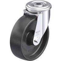 Blickle 621987 LER-PP 125R Stahlblech-Lenkrolle Rad-Durchmesser: 125mm Tragfähigkeit (max.): 150kg von Blickle