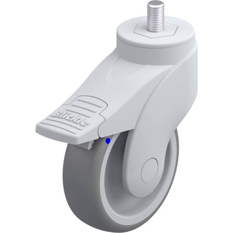 Blickle Lenkrolle Transportrolle Rad 751636 Lwgx Tpa 101 G Fi Gsx12 Feststeller B-Ware von Blickle