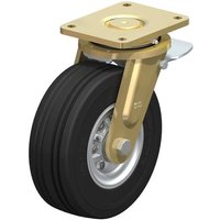 Blickle 755067 LS-VLE 252K-ST Lenkrolle mit Feststeller Rad-Durchmesser: 250mm Tragfähigkeit (max.) von Blickle