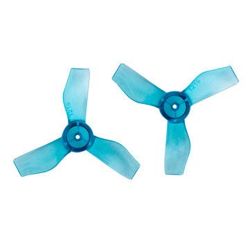 BliliDIY 4 Paare 1219 31Mm 0,8Mm Loch 3-Blatt-Propeller Für 0703-1103 Rc Drone FPV Racing Brushless Motor - Klares Blau BliliDIY 4 Paare 1219 31Mm 0,8Mm Loch 3-Blatt-Propeller Für 0703-1103 Rc Drone FPV Racing Brushless Motor - Klares Blau von BliliDIY