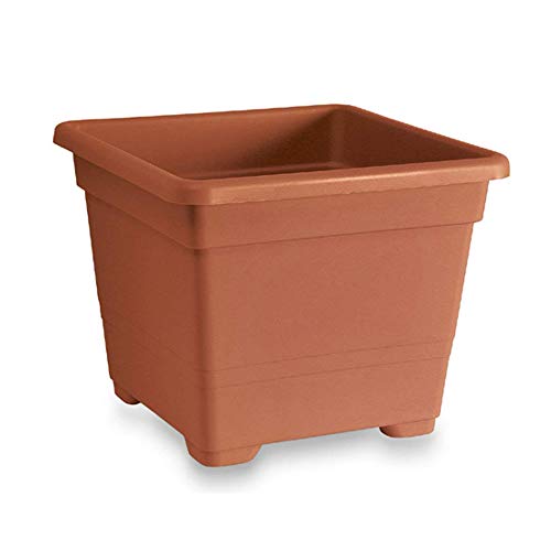 Blim Square Blumentopf, Dark Brown, 22 x 22 x 18 cm Blim Square Blumentopf, Dark Brown, 22 x 22 x 18 cm von Blim