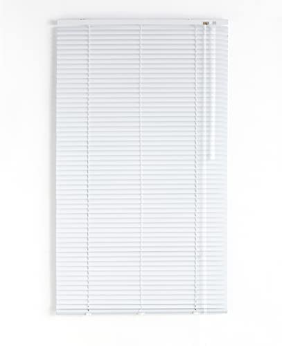 Blindecor Aluminium venezianisch mit Lamelle, Metall, Weiß, 90X180 cm Blindecor Aluminium venezianisch mit Lamelle, Metall, Weiß, 90X180 cm von Blindecor