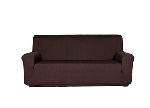 Blindecor Ambar 3-Sitzer Sofabezug, Stoff, Braun von Blindecor