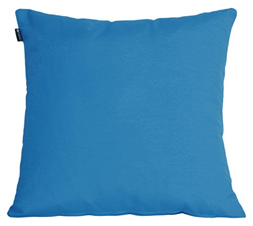 Blindecor Canvas Kissenbezug, Stoff, Blau, 45x45 cm von Blindecor