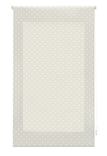 blindecor Rollo Flecken, Stoff, Beige, 140 x 180 cm von Blindecor