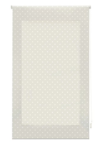 blindecor Rollo Flecken, Stoff, Beige, 140 x 180 cm von Blindecor