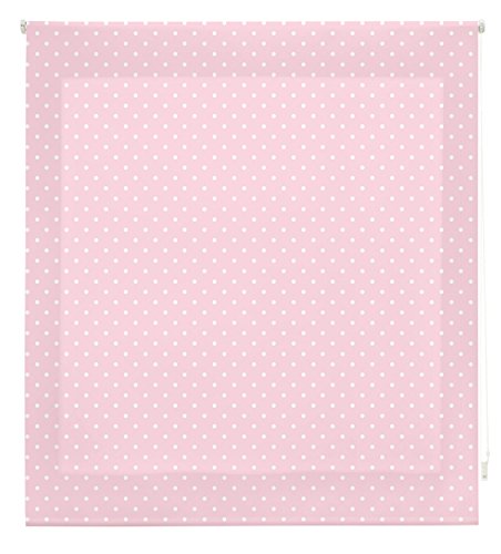 blindecor Rollo Flecken, Stoff, Pink, 150 x 180 cm blindecor Rollo Flecken, Stoff, Pink, 150 x 180 cm von Blindecor