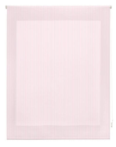 blindecor Streifen Rollo, Stoff, Pink, 120 x 180 cm blindecor Streifen Rollo, Stoff, Pink, 120 x 180 cm von Blindecor