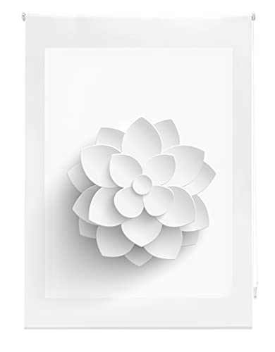 Blindecor Tropic, Digital-Rollo, lichtdurchlässig, Bedruckt, 150 x 180 cm (Breite x Höhe) von Blindecor